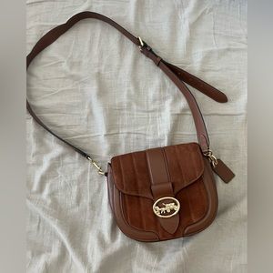 Coach Georgie Saddle Crossbody⭐️
